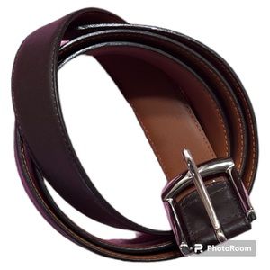 BrooksBrothers Leather belt 42
